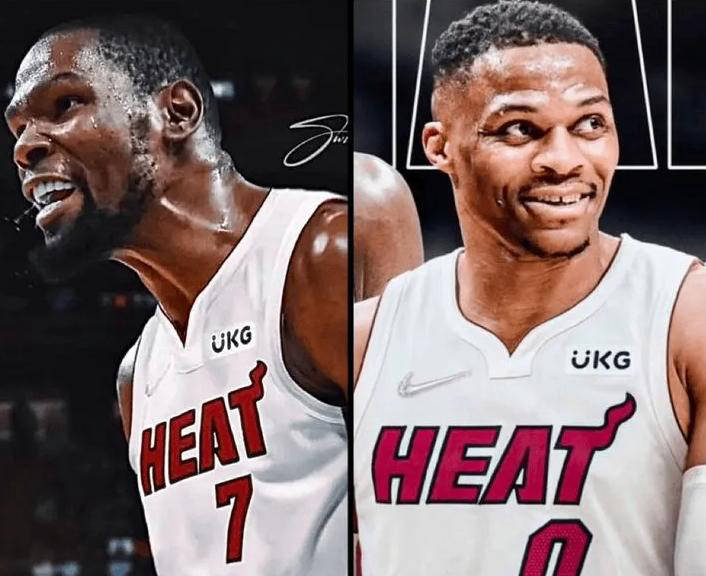 杜兰特威少或将重现携手 迈阿密热火或成下家